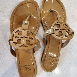 Tory burch miller sandals 8.5